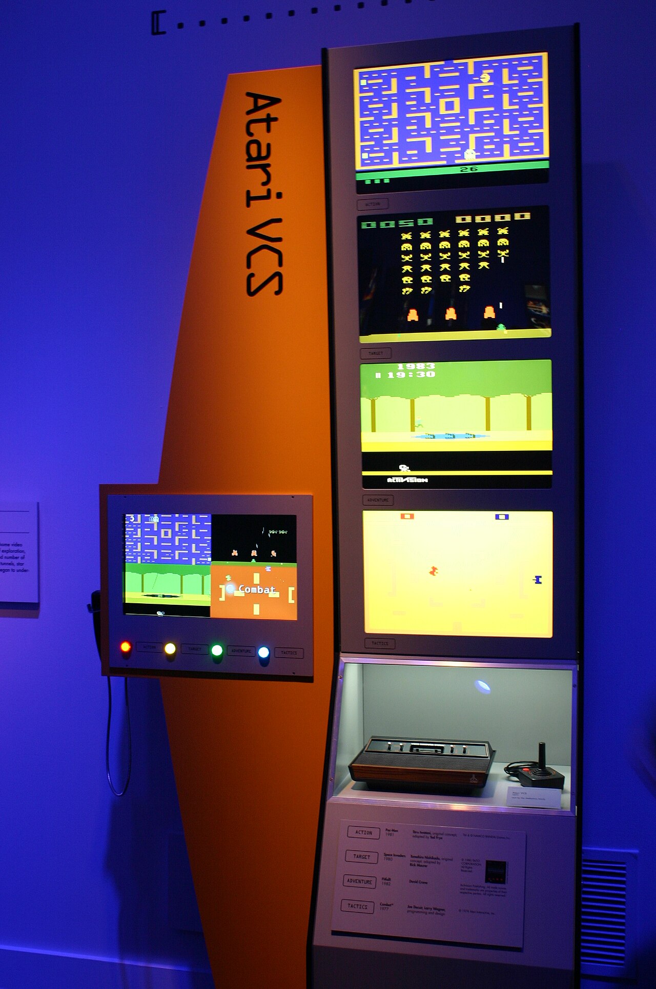 Atari-era video game consoles illustrating the early home gaming decades.