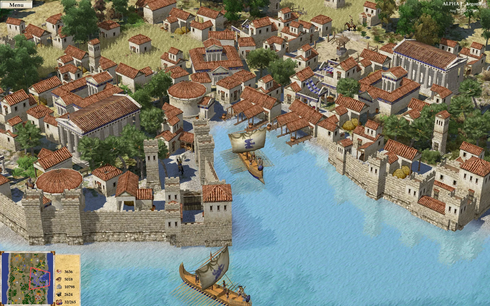 0 A.D. strategy gameplay from a freely licensed game
