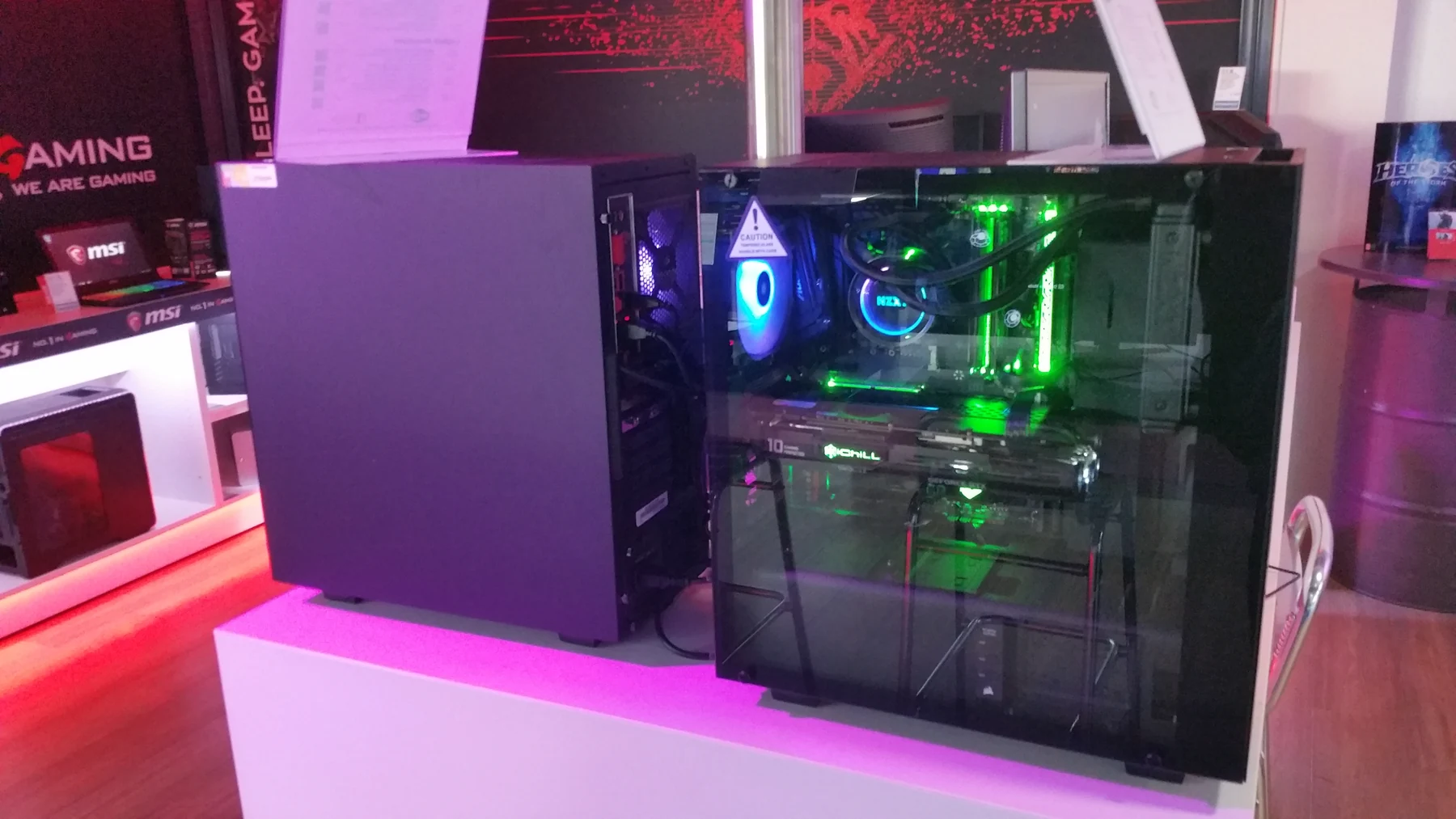 Gaming PC setup representing video games across platforms