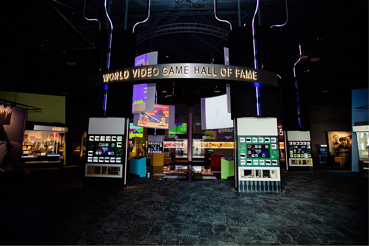 World Video Game Hall of Fame exhibit at The Strong National Museum of Play.
